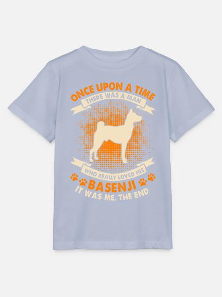 Es War Einmal - Basenji - Stanley/Stella Kinder T-Shirt MINI CREATOR - Lavendel-Violett