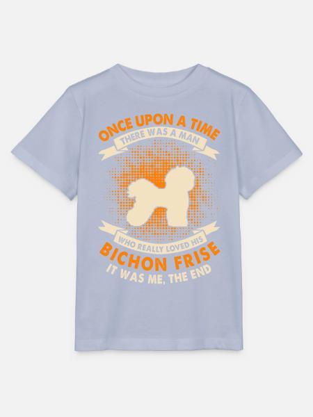 Einmal - Bichon Frise - Stanley/Stella Kinder T-Shirt MINI CREATOR  - Lavendel-Violett