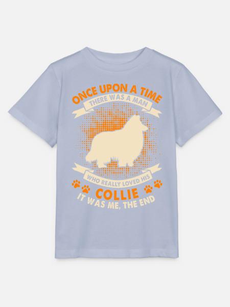 Einmal - Collie - Stanley/Stella Kinder T-Shirt MINI CREATOR  - Lavendel-Violett