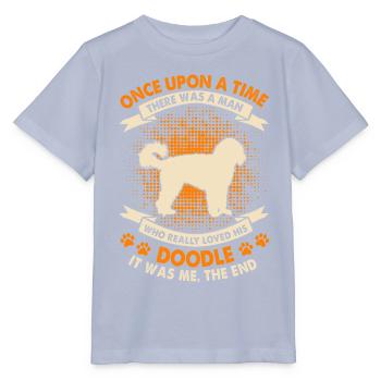 Il était une fois - griffonnages - T-shirt bio MINI CREATOR Stanley/Stella Enfant - lavande-violet - Devant - Braiden (125cm)