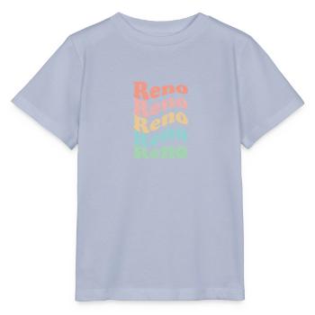 Vintage 70s Hippie USA City - Retro Reno - Stanley/Stella MINI CREATOR Kids’ T-Shirt - lavender-violet - Front - Braiden (125cm)