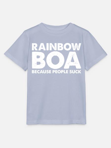 Leute Saugen Regenbogen-Boa-Schlange - Stanley/Stella Kinder T-Shirt MINI CREATOR - Lavendel-Violett