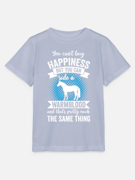 Reiten - Warmblut Pferd - Stanley/Stella Kinder T-Shirt MINI CREATOR - Lavendel-Violett
