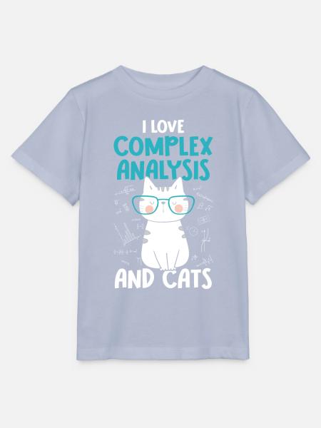 Ich Liebe Katzen - Komplexe Analyse - Stanley/Stella Kinder T-Shirt MINI CREATOR - Lavendel-Violett