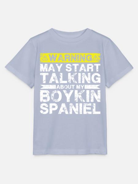 Apropos Boykin-Spaniel - Stanley/Stella Kinder T-Shirt MINI CREATOR - Lavendel-Violett