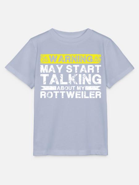 Apropos Rottweiler - Stanley/Stella Kinder T-Shirt MINI CREATOR - Lavendel-Violett