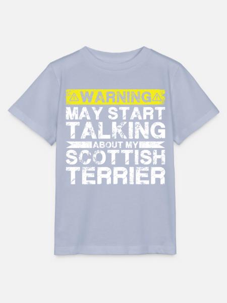 Apropos Schottischer Terrier - Stanley/Stella Kinder T-Shirt MINI CREATOR  - Lavendel-Violett