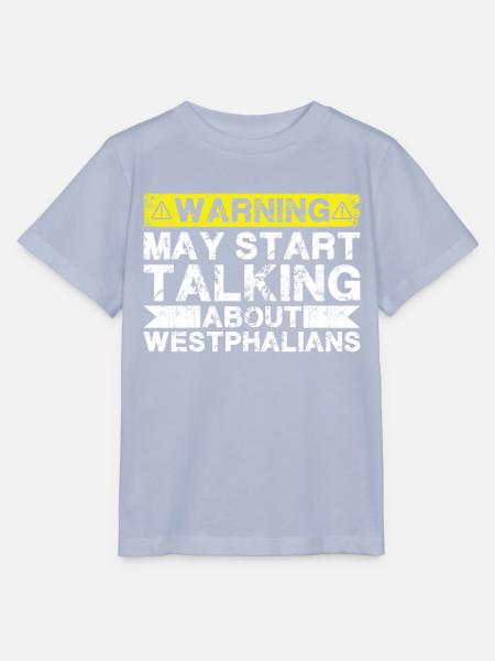 Apropos Westfälisch - Stanley/Stella Kinder T-Shirt MINI CREATOR  - Lavendel-Violett