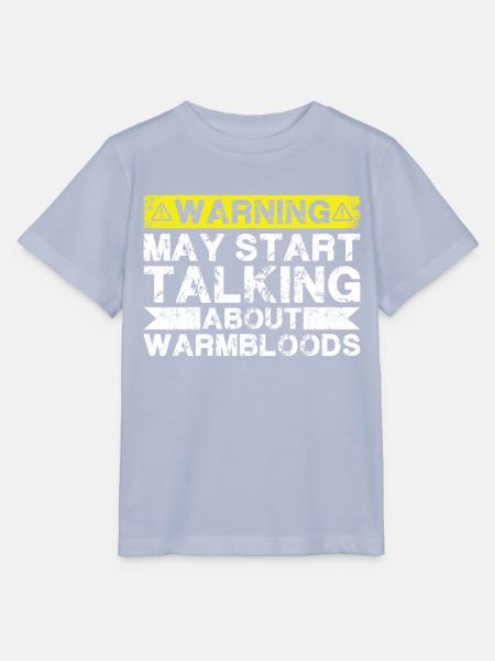 Über Warmblut Sprechen - Stanley/Stella Kinder T-Shirt MINI CREATOR  - Lavendel-Violett