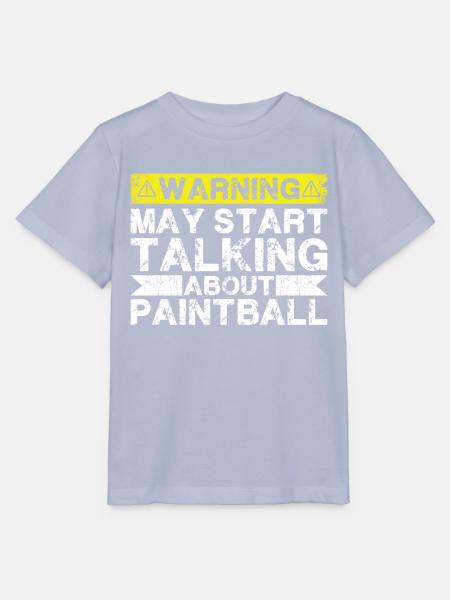 Apropos Paintball - Stanley/Stella Kinder T-Shirt MINI CREATOR - Lavendel-Violett