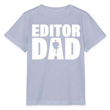 Job - Editor Father - Stanley/Stella MINI CREATOR Kids’ T-Shirt - lavender-violet - Front - Braiden (125cm)