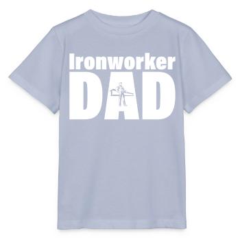 Job - Père monteur de charpentes métalliques - T-shirt bio MINI CREATOR Stanley/Stella Enfant - lavande-violet - Devant - Braiden (125cm)