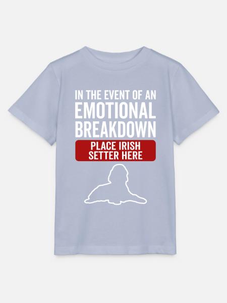 Emotional - Hund Irish Setter - Stanley/Stella Kinder T-Shirt MINI CREATOR  - Lavendel-Violett