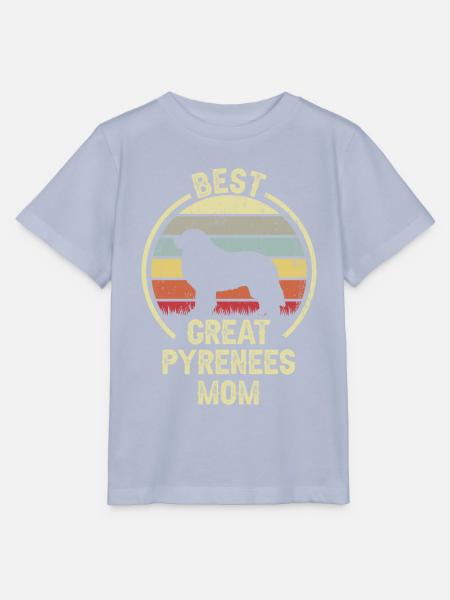 Hundemutter - Tolle Pyrenäen - Stanley/Stella Kinder T-Shirt MINI CREATOR - Lavendel-Violett
