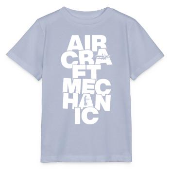 Beruf Arbeit - Flugzeugmechaniker - Stanley/Stella Kinder T-Shirt MINI CREATOR  - Lavendel-Violett - Vorne - Braiden (125cm)