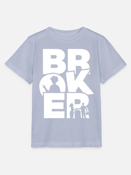 Beruf Arbeit - Makler - Stanley/Stella Kinder T-Shirt MINI CREATOR  - Lavendel-Violett