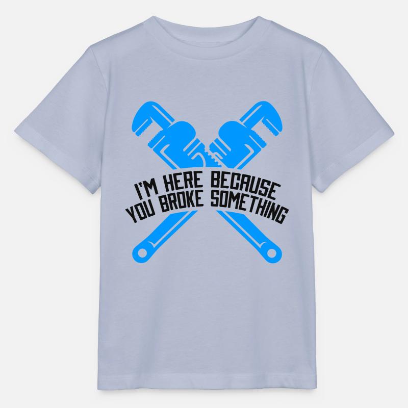 Lustige Rohrinstallation Pipefitter Pipes - Stanley/Stella Kinder T-Shirt MINI CREATOR  - Lavendel-Violett