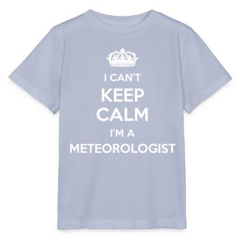 Kann Nicht Ruhig Bleiben, Ich Bin Ein Meteorologe - Stanley/Stella Kinder T-Shirt MINI CREATOR  - Lavendel-Violett - Vorne - Braiden (125cm)