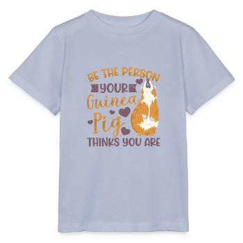 Die Person, Für Die Dich Dein Meerschweinchen - Stanley/Stella Kinder T-Shirt MINI CREATOR  - Lavendel-Violett - Vorne - Braiden (125cm)