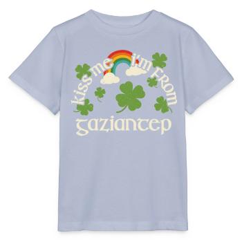Kiss Me - St. Patrick's Day Gaziantep - Stanley/Stella MINI CREATOR Kids’ T-Shirt - lavender-violet - Front - Braiden (125cm)