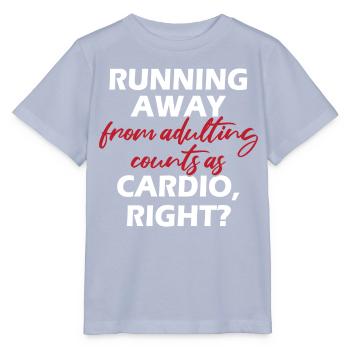 Running Away - Pumping Covers Women In Gym - Stanley/Stella MINI CREATOR Kids’ T-Shirt - lavender-violet - Front - Braiden (125cm)