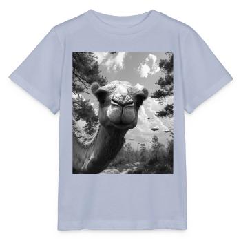 Selfie - Alien Selfie Camel UFO - Stanley/Stella Kinder T-Shirt MINI CREATOR  - Lavendel-Violett - Vorne - Braiden (125cm)