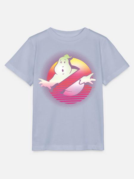 Ghostbusters Retro Neon Logo - Stanley/Stella Kinder T-Shirt MINI CREATOR  - Lavendel-Violett