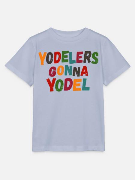 Yodelers gonna Yodel - Stanley/Stella Kinder T-Shirt MINI CREATOR - Lavendel-Violett