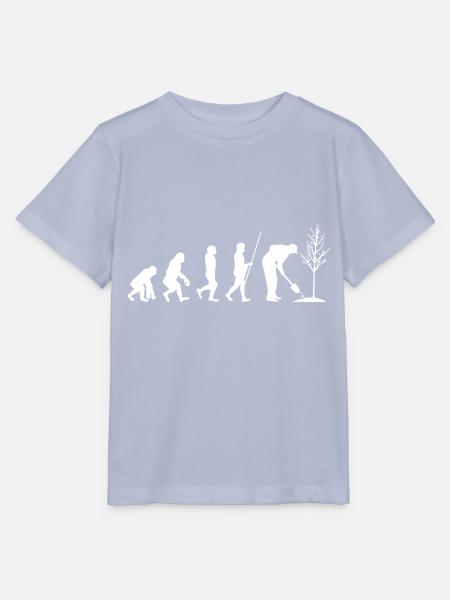 Gärtner Baum Garten Gartengeräte Evolution - Stanley/Stella Kinder T-Shirt MINI CREATOR - Lavendel-Violett
