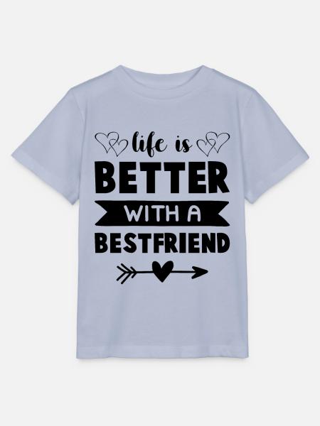 bester freund - Stanley/Stella Kinder T-Shirt MINI CREATOR  - Lavendel-Violett