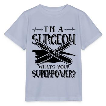 Chirurg superpower - Stanley/Stella Kinder T-Shirt MINI CREATOR  - Lavendel-Violett - Vorne - Braiden (125cm)