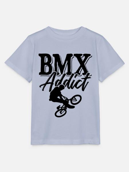 bmx süchtig fahrrad - Stanley/Stella Kinder T-Shirt MINI CREATOR  - Lavendel-Violett