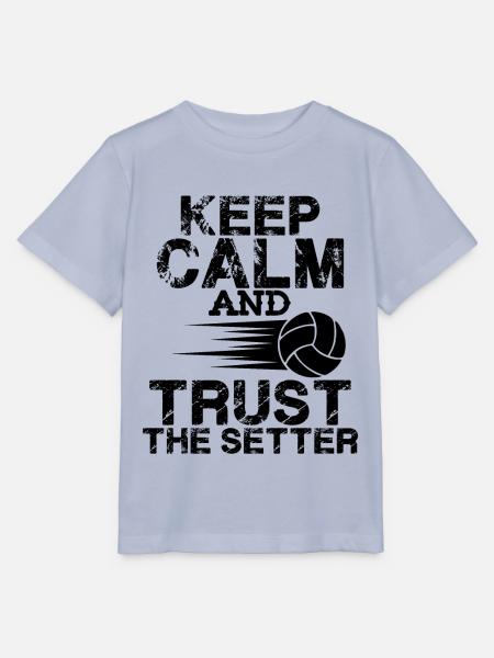 keep calm volleyball - Stanley/Stella Kinder T-Shirt MINI CREATOR - Lavendel-Violett