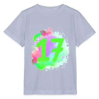 17 Nombre d’objets blob - T-shirt bio MINI CREATOR Stanley/Stella Enfant - lavande-violet - Devant - Braiden (125cm)