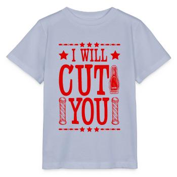 Barber hairdresser - Stanley/Stella MINI CREATOR Kids’ T-Shirt - lavender-violet - Front - Braiden (125cm)