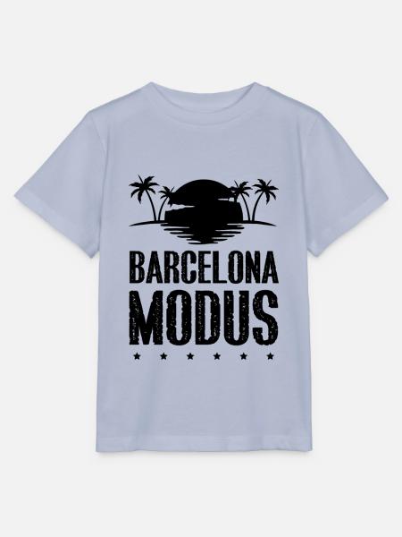Barcelona Modus - Stanley/Stella Kinder T-Shirt MINI CREATOR  - Lavendel-Violett