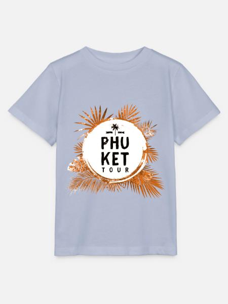 Phuket Tour Bunt - Stanley/Stella Kinder T-Shirt MINI CREATOR - Lavendel-Violett