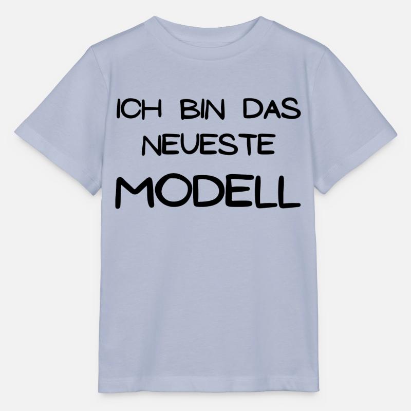 Ich bin das neueste Modell - Stanley/Stella Kinder T-Shirt MINI CREATOR  - Lavendel-Violett