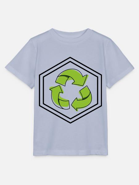 Recycling - Stanley/Stella Kinder T-Shirt MINI CREATOR - Lavendel-Violett