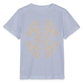 Motif orintal - T-shirt bio MINI CREATOR Stanley/Stella Enfant - lavande-violet - Devant - Braiden (125cm)