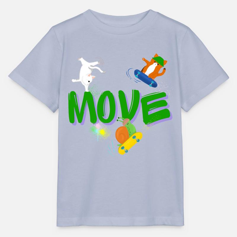 Move - Stanley/Stella MINI CREATOR Kids’ T-Shirt - lavender-violet