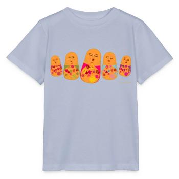 Vielfalt genießen Buddha - Stanley/Stella Kinder T-Shirt MINI CREATOR  - Lavendel-Violett - Vorne - Braiden (125cm)