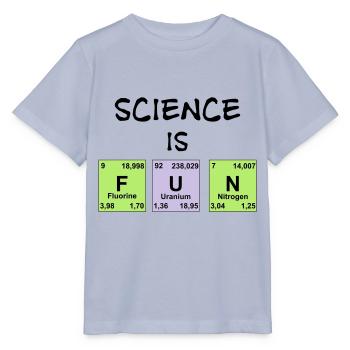 Science is fun - Stanley/Stella MINI CREATOR Kids’ T-Shirt - lavender-violet - Front - Braiden (125cm)