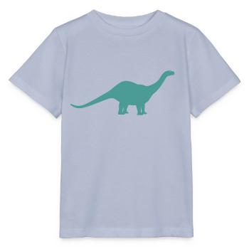 Dinosaur True Graphic Print - Stanley/Stella MINI CREATOR Kids’ T-Shirt - lavender-violet - Front - Braiden (125cm)