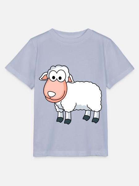 Schaf Comic Tier - Stanley/Stella Kinder T-Shirt MINI CREATOR  - Lavendel-Violett