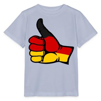 Drapeau de l’Allemagne Tout effacer l’icône - T-shirt bio MINI CREATOR Stanley/Stella Enfant - lavande-violet - Devant - Braiden (125cm)