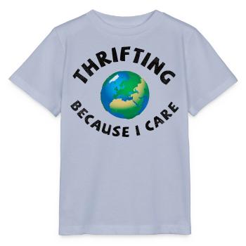 Thrifting. Because I care. - Stanley/Stella Kinder T-Shirt MINI CREATOR  - Lavendel-Violett - Vorne - Braiden (125cm)