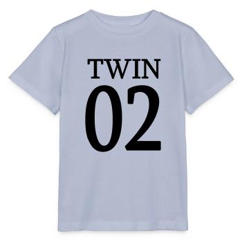 Twin 01 02 Twins PartnerLook Twin Gift - Stanley/Stella MINI CREATOR Kids’ T-Shirt - lavender-violet - Front - Braiden (125cm)