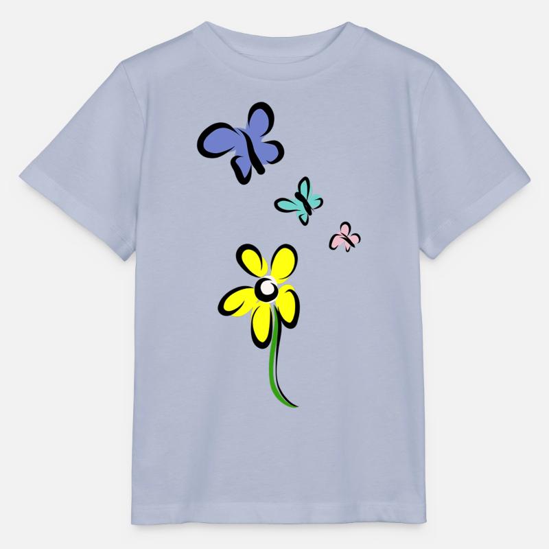 Pas seulement une fleur - T-shirt bio MINI CREATOR Stanley/Stella Enfant - lavande-violet