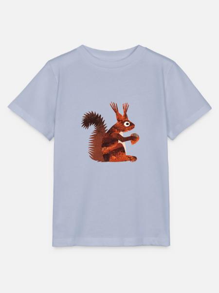 Eichhörnchen - Stanley/Stella Kinder T-Shirt MINI CREATOR - Lavendel-Violett